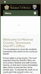 Mobile Screenshot of monroetnsheriff.com